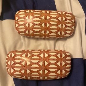 Two Stella and Dot Sunglasses Cases with brand new cleaning cloths